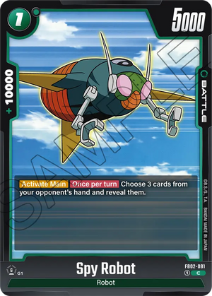 Blazing aura FB02-081 Spy Robot