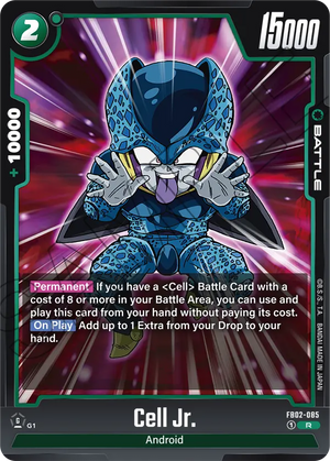 Blazing aura FB02-085 Cell Jr.