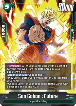 Blazing aura FB02-089 Son Gohan : Future