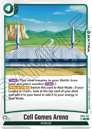 Blazing aura FB02-102 Cell Games Arena