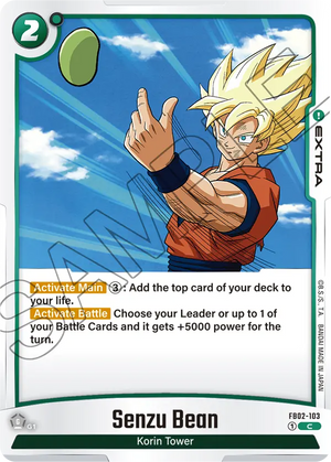 Blazing aura FB02-103 Senzu Bean