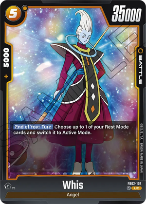 Blazing aura FB02-107 Whis