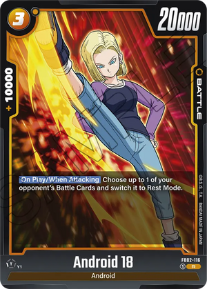 Blazing aura FB02-116 Android 18