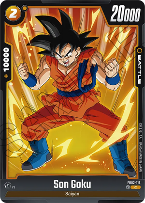 Blazing aura FB02-117 Son Goku