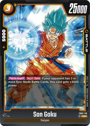 Blazing aura FB02-118 Son Goku