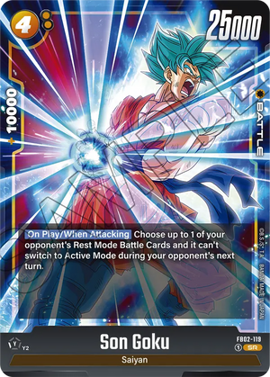 Blazing aura FB02-119 Son Goku