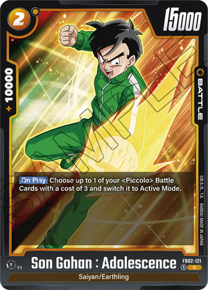 Blazing aura FB02-121 Son Gohan : Adolescence