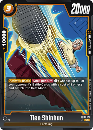 Blazing aura FB02-123 Tien Shinhan