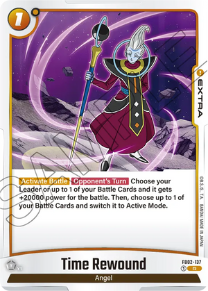 Blazing aura FB02-137 Time Rewound