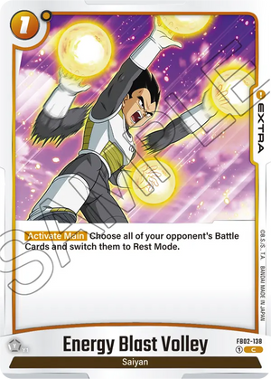 Blazing aura FB02-138 Energy Blast Volley