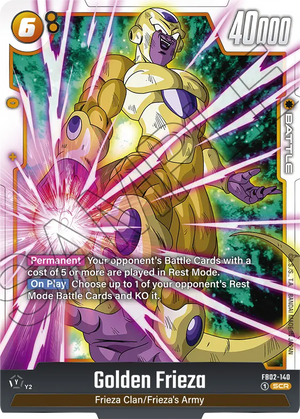 Blazing aura FB02-140 Golden Frieza