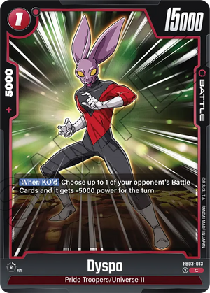 RAGING ROAR FB03-013 Dyspo