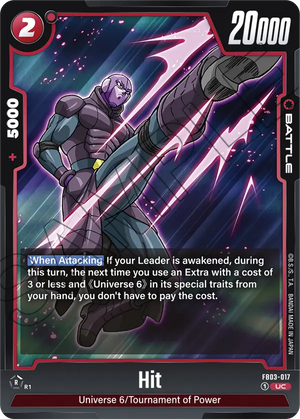 RAGING ROAR FB03-017 Hit