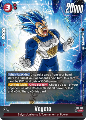 RAGING ROAR FB03-020 Vegeta
