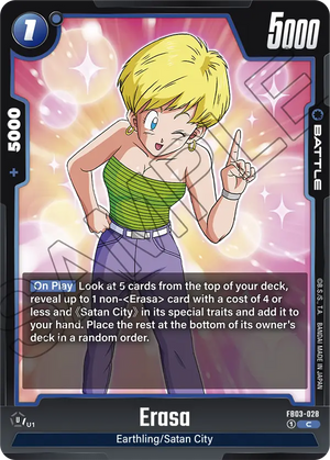 RAGING ROAR FB03-028 Erasa