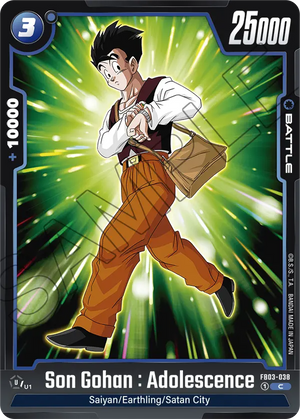 RAGING ROAR FB03-038 Son Gohan : Adolescence