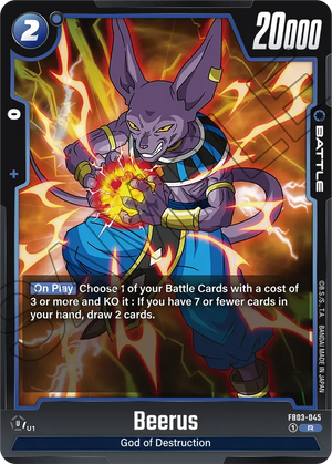 RAGING ROAR FB03-045 Beerus
