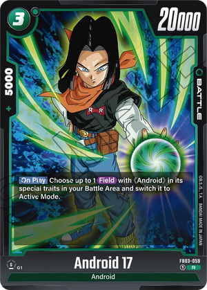 RAGING ROAR FB03-059 Android 17