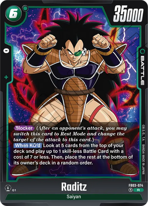 RAGING ROAR FB03-074 Raditz