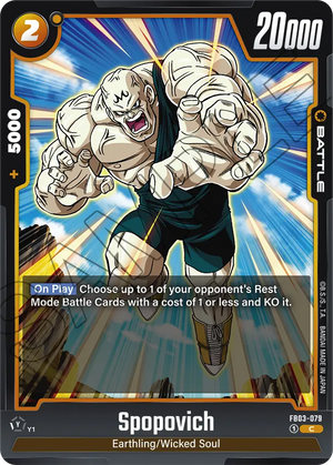 RAGING ROAR FB03-079 Spopovich