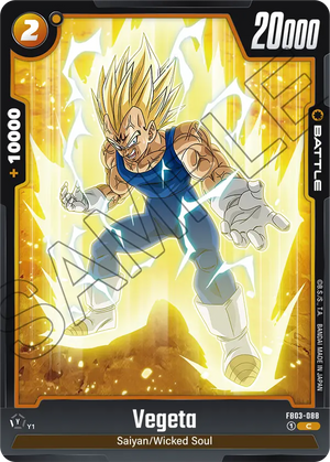 RAGING ROAR FB03-088 Vegeta