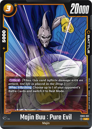 RAGING ROAR FB03-091 Majin Buu : Pure Evil