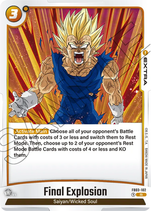 RAGING ROAR FB03-102 Final Explosion