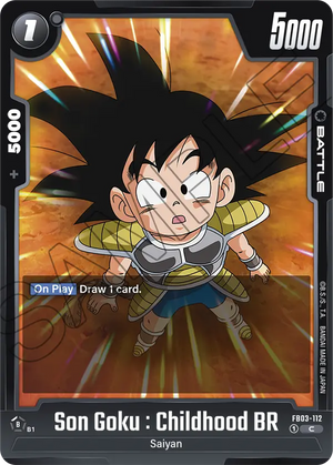 RAGING ROAR FB03-112 Son Goku : Childhood BR