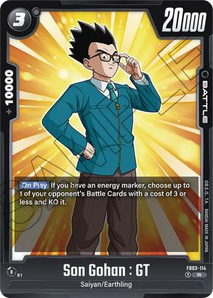 RAGING ROAR FB03-114 Son Gohan : GT