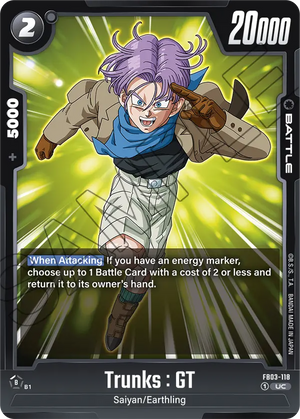 RAGING ROAR FB03-118 Trunks : GT