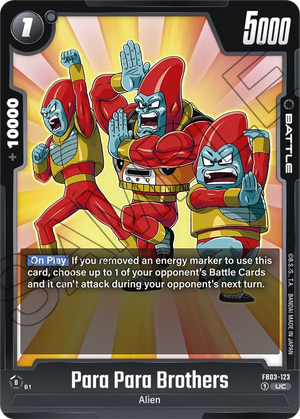 RAGING ROAR FB03-123 Para Para Brothers