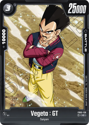 RAGING ROAR FB03-129 Vegeta : GT