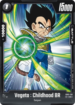 RAGING ROAR FB03-130 Vegeta : Childhood BR