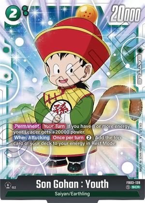 RAGING ROAR FB03-139 Son Gohan : Youth