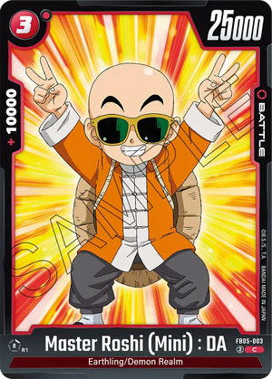 BOOSTER PACK -NEW ADVENTURE- [FB05] FB05-003 Master Roshi (Mini) : DA