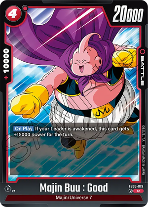 BOOSTER PACK -NEW ADVENTURE- [FB05] FB05-019 Majin Buu : Good