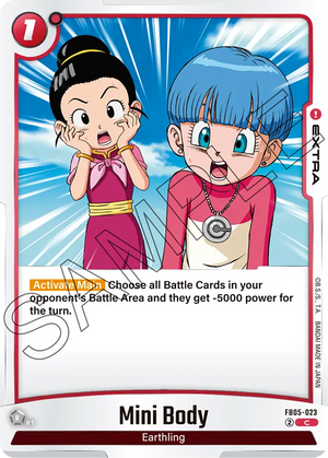 BOOSTER PACK -NEW ADVENTURE- [FB05] FB05-023 Mini Body