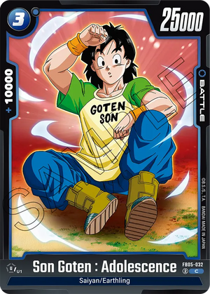 BOOSTER PACK -NEW ADVENTURE- [FB05] FB05-032 Son Goten : Adolescence