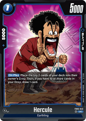 BOOSTER PACK -NEW ADVENTURE- [FB05] FB05-043 Hercule