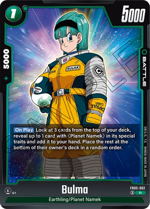BOOSTER PACK -NEW ADVENTURE- [FB05] FB05-062 Bulma