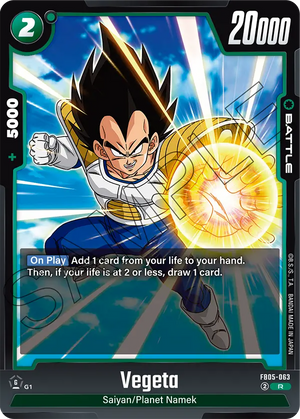 BOOSTER PACK -NEW ADVENTURE- [FB05] FB05-063 Vegeta