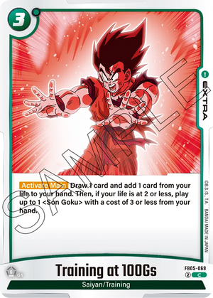 BOOSTER PACK -NEW ADVENTURE- [FB05] FB05-069 Training at 100Gs