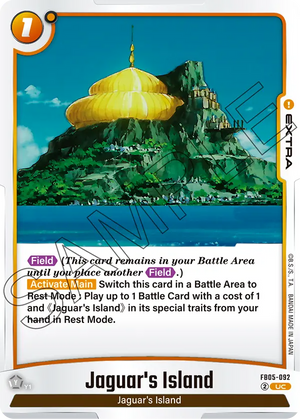 BOOSTER PACK -NEW ADVENTURE- [FB05] FB05-092 Jaguar's Island