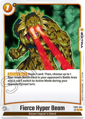 BOOSTER PACK -NEW ADVENTURE- [FB05] FB05-094 Fierce Hyper Beam