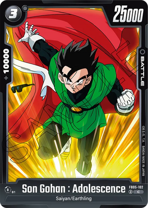 BOOSTER PACK -NEW ADVENTURE- [FB05] FB05-102 Son Gohan : Adolescence