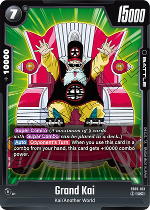 BOOSTER PACK -NEW ADVENTURE- [FB05] FB05-103 Grand Kai