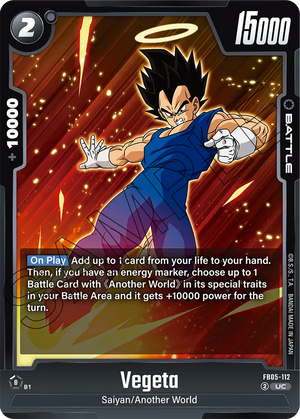 BOOSTER PACK -NEW ADVENTURE- [FB05] FB05-112 Vegeta