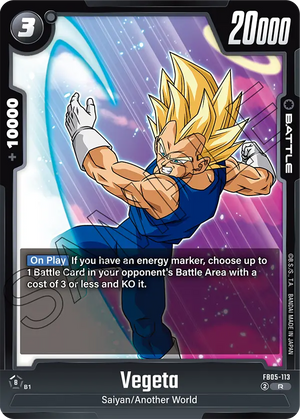 BOOSTER PACK -NEW ADVENTURE- [FB05] FB05-113 Vegeta