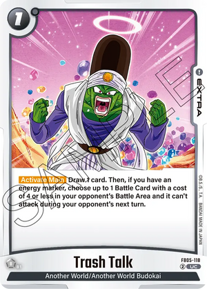 BOOSTER PACK -NEW ADVENTURE- [FB05] FB05-118 Trash Talk