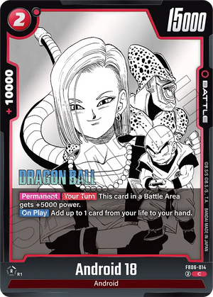 MANGA BOOSTER 01[SB01] FB06-014 Android 18